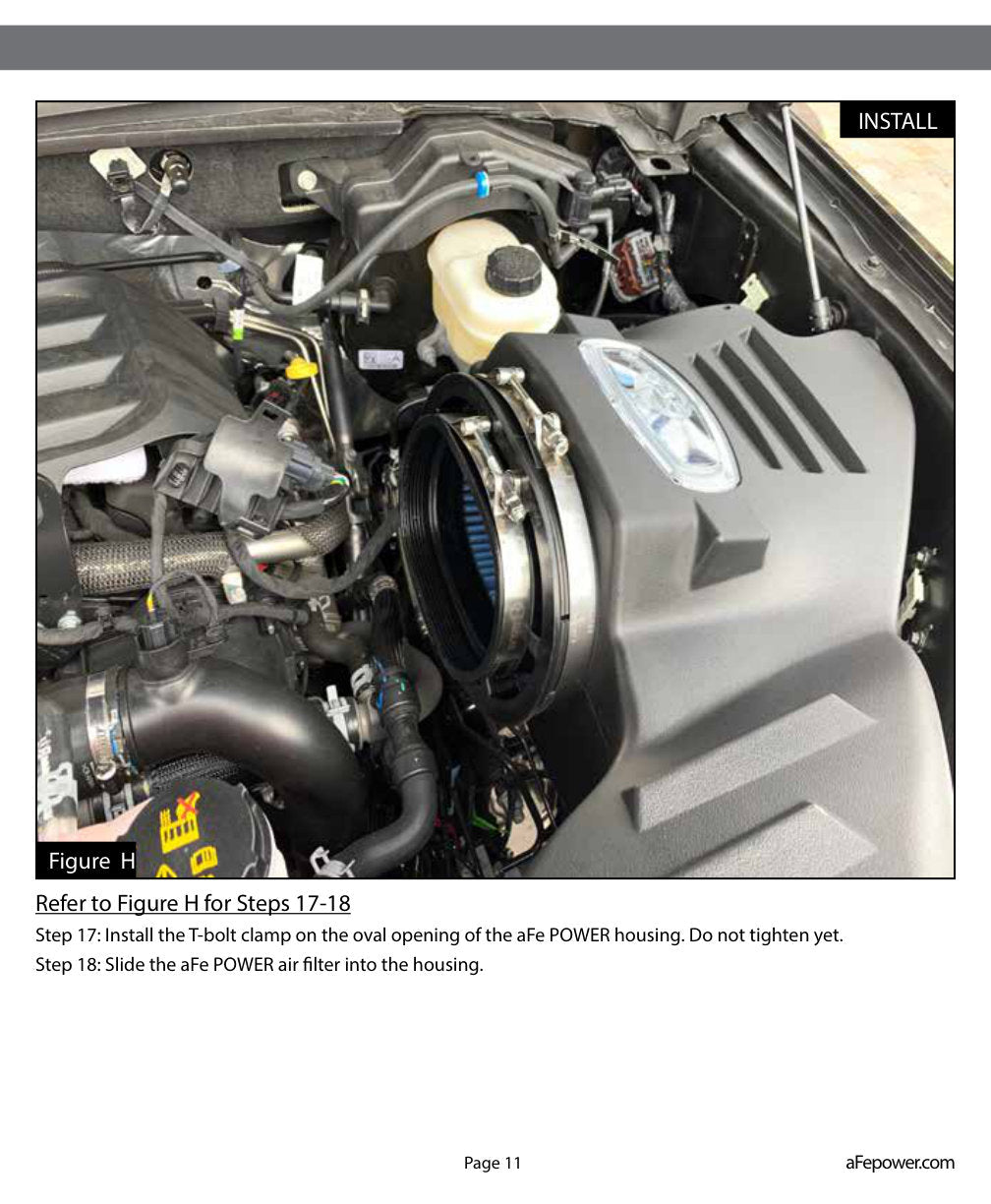 aFe Momentum HD PRO 10R Cold Air Intake System 18-19 Ford F-150V6-3.0L (td)