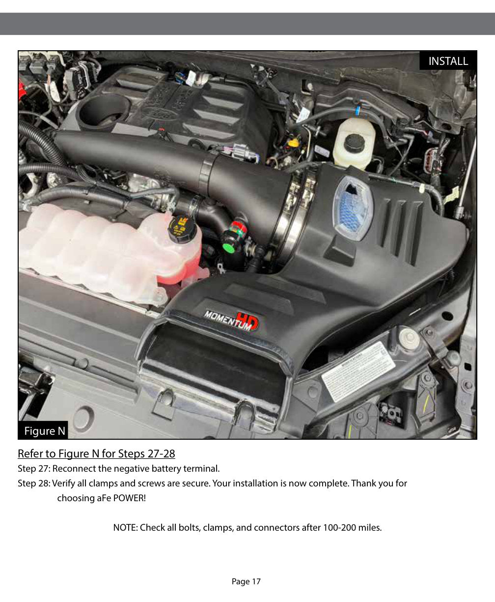aFe Momentum HD PRO 10R Cold Air Intake System 18-19 Ford F-150V6-3.0L (td)