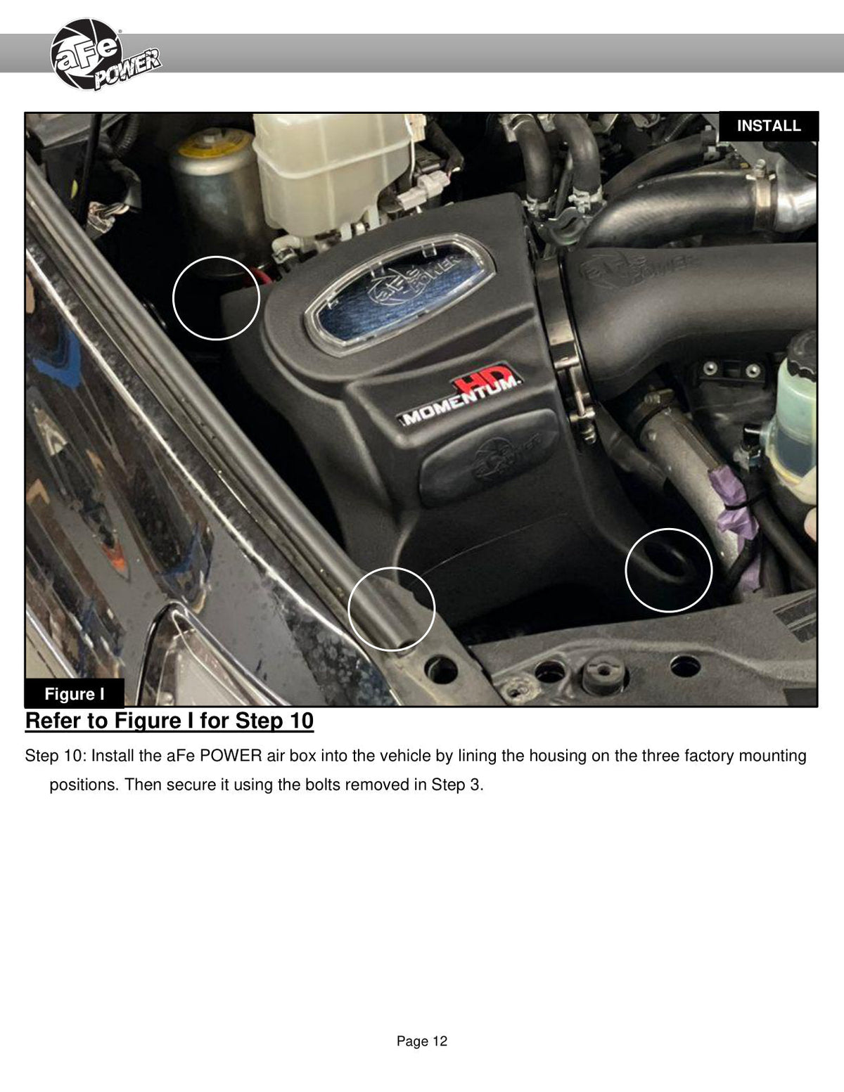 aFe Momentum Sealed Intake Toyota Land Cruiser (J200) 08-21 V8-4.5L (td)