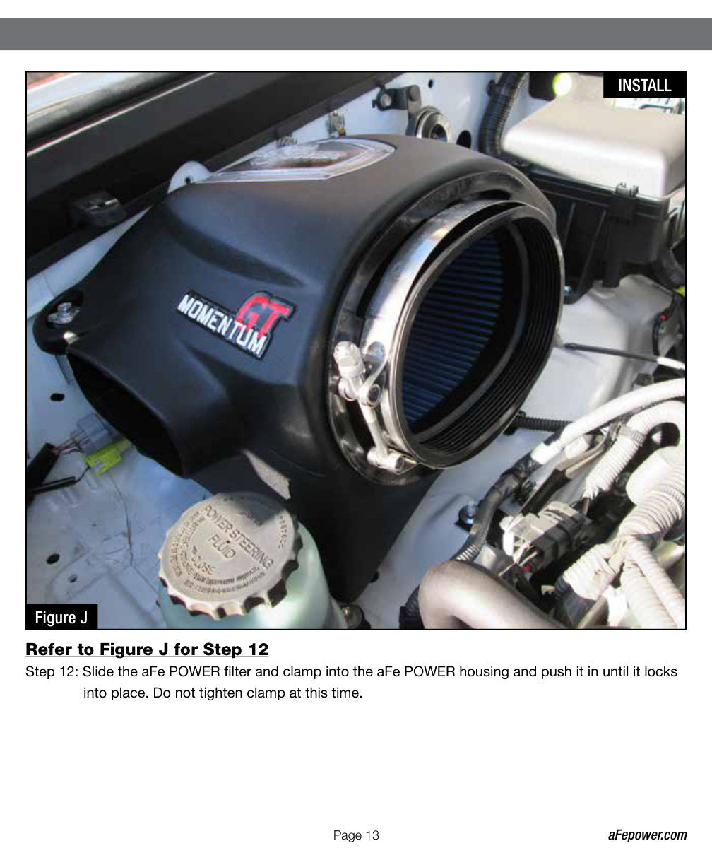 aFe 08-11 Toyota Land Cruiser V8 4.7L Momentum GT Cold Air Intake w/ Pro 5R Media