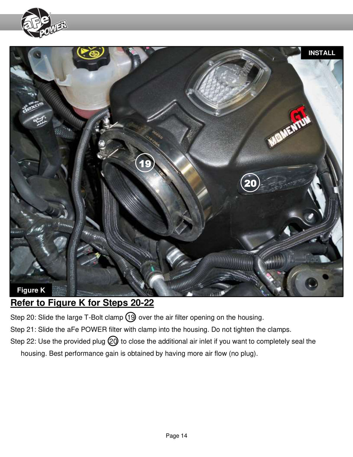 aFe Momentum GT Pro 5R Cold Air Intake System 19-21 GM Truck 4.3L V6