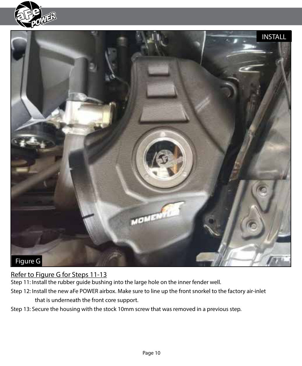 aFe Momentum GT CAIS w/ Pro 5R Media 18-19 Ford Mustang L4-2.3L (t) EcoBoost