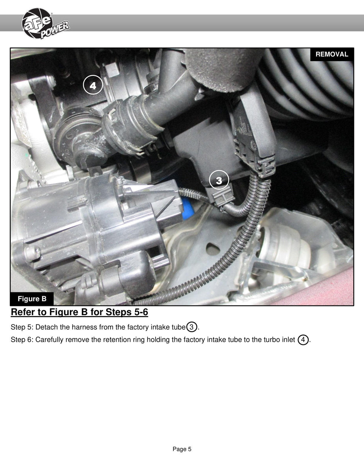 aFe Momentum GT Cold Air Intake System w/Pro 5R Filter 20-21 BMW M340i (G20) 3.0 L6 (t) N58