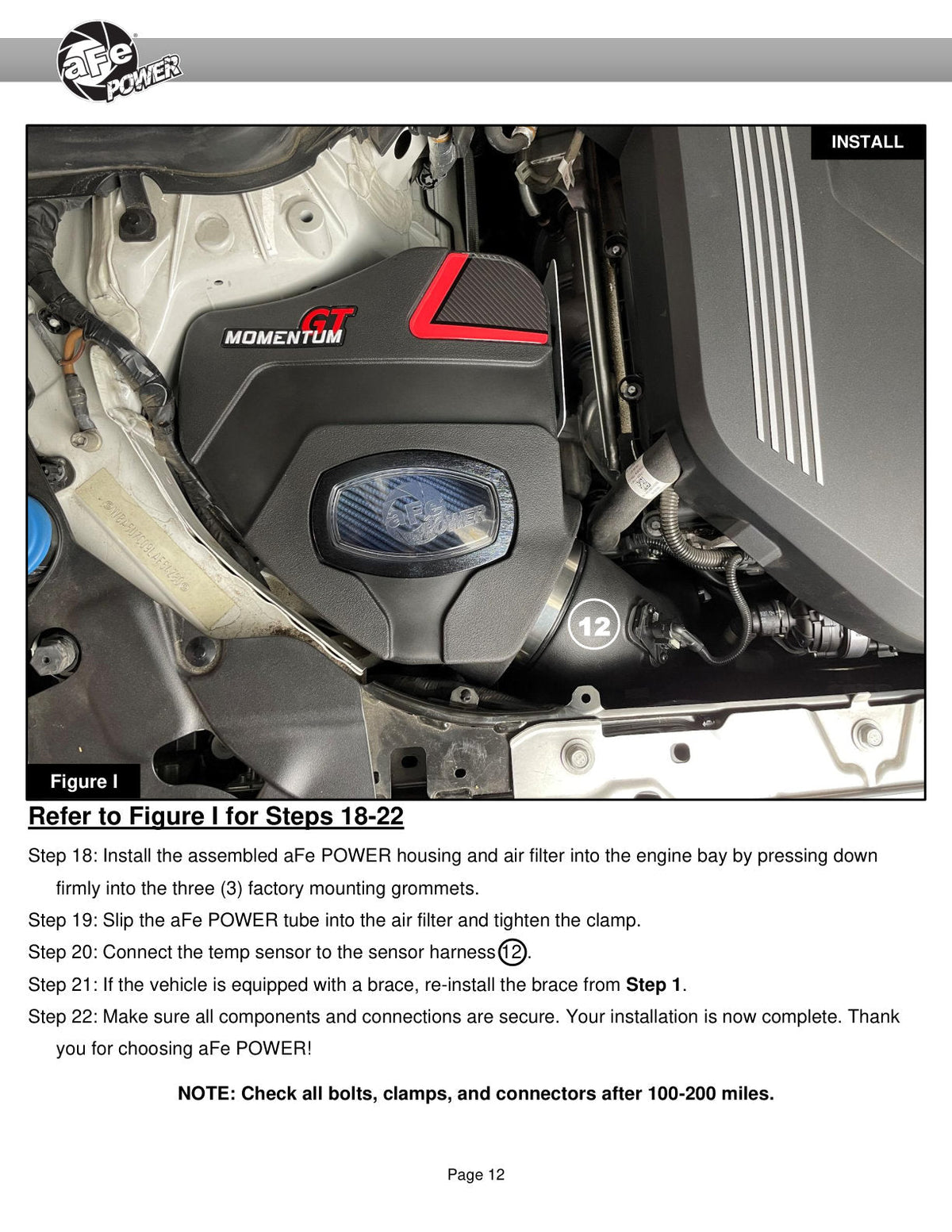 aFe Momentum GT Cold Air Intake System w/Pro 5R Filter 20-21 BMW M340i (G20) 3.0 L6 (t) N58