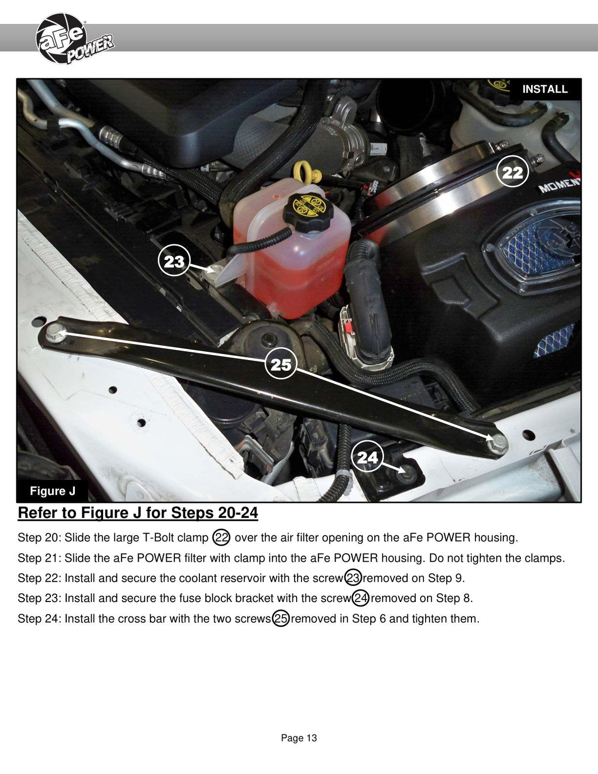 aFe Momentum HD Cold Air Intake System w/Pro Dry S Filter 2020 GM 1500 3.0 V6 Diesel
