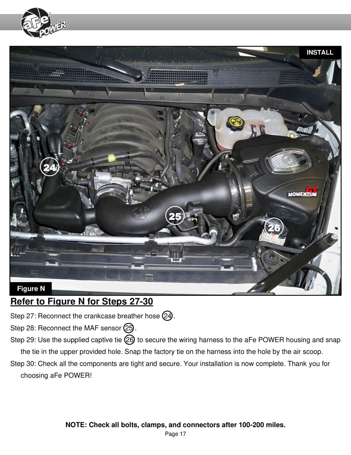 aFe Momentum GT Pro DRY S Cold Air Intake System 19-21 GM SUV 5.3L V8