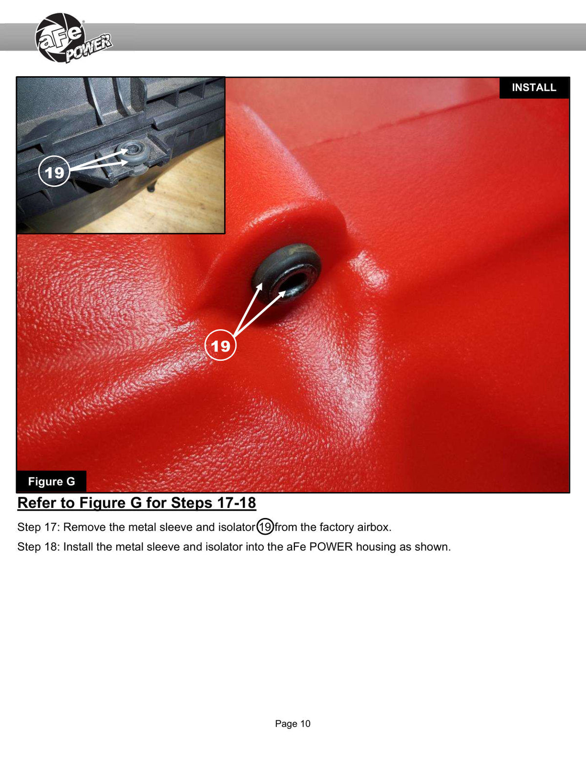 aFe Momentum GT Red Pro Dry S Cold Air Intake System 20-23 Ford Explorer ST V6-3.0L TT