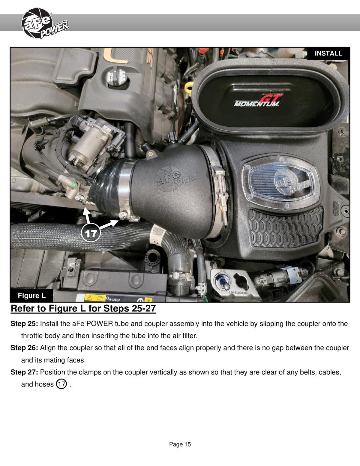aFe Momentum GT Pro DRY S Cold Air Intake System 21-22 Jeep Wrangler 392 (JL) 6.4L V8