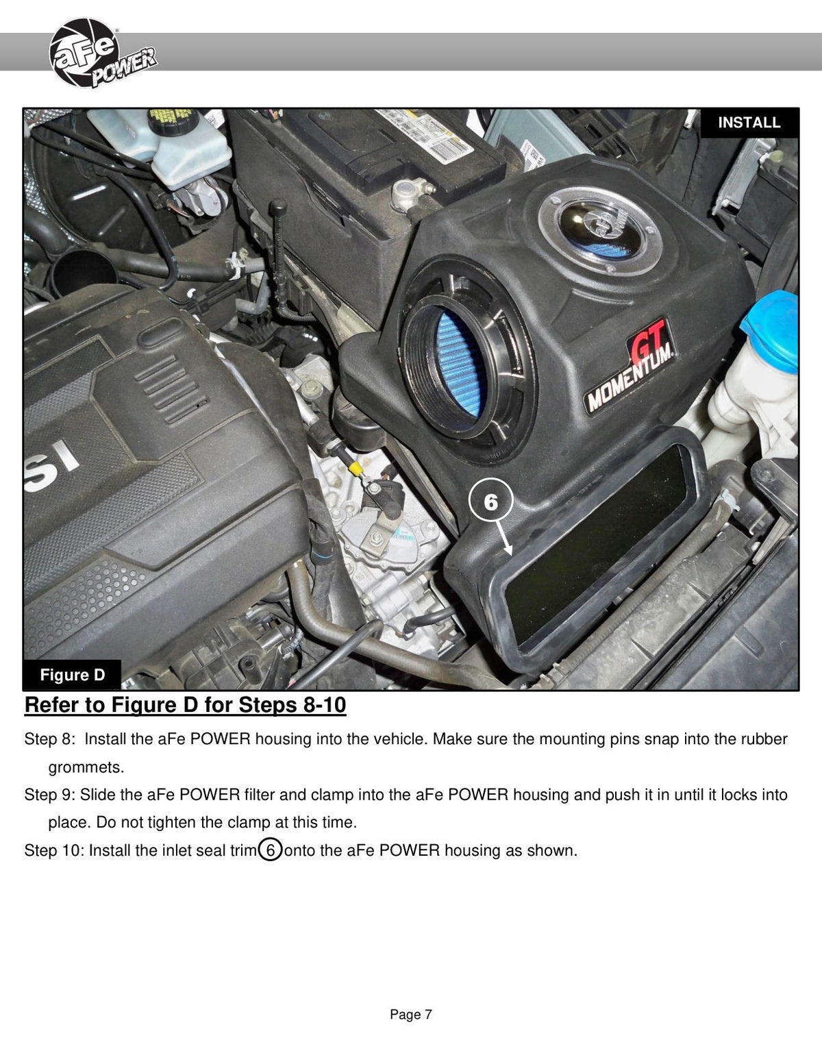 aFe 18-23 Volkswagen Atlas L4 2.0L Momentum GT Cold Air Intake System w/ Pro DRY S Filter