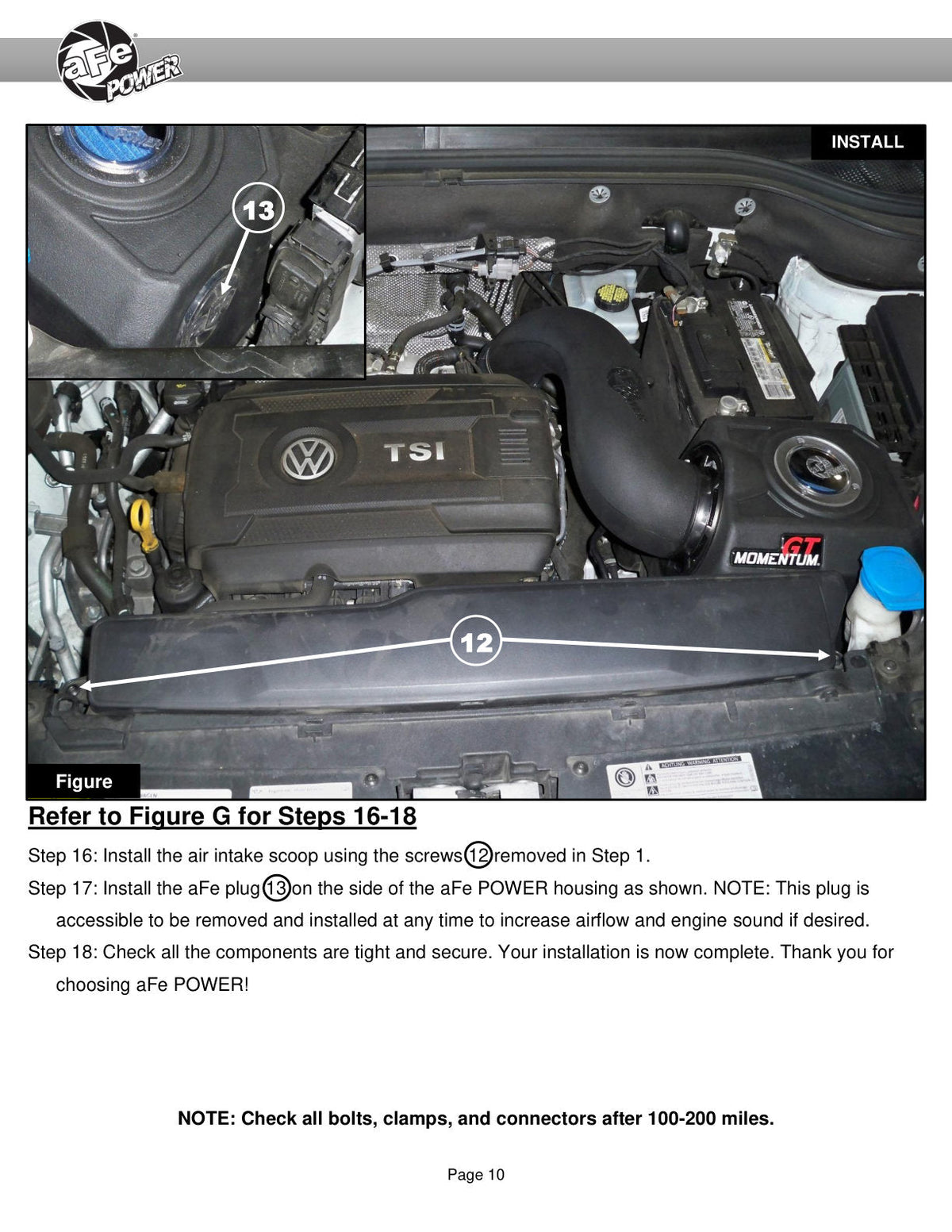 aFe 18-23 Volkswagen Atlas L4 2.0L Momentum GT Cold Air Intake System w/ Pro DRY S Filter