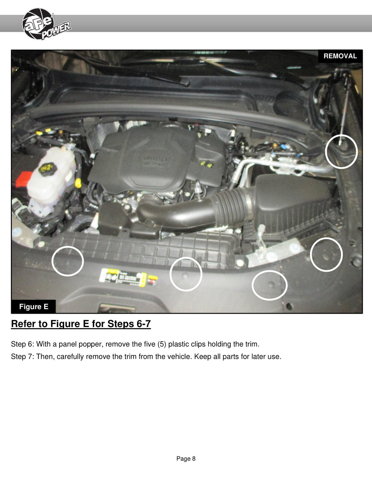 aFe 22-23 Jeep Grand Cherokee WL HEMI V8 5.7L Momentum GT Cold Air Intake System w/Pro Dry S Filter