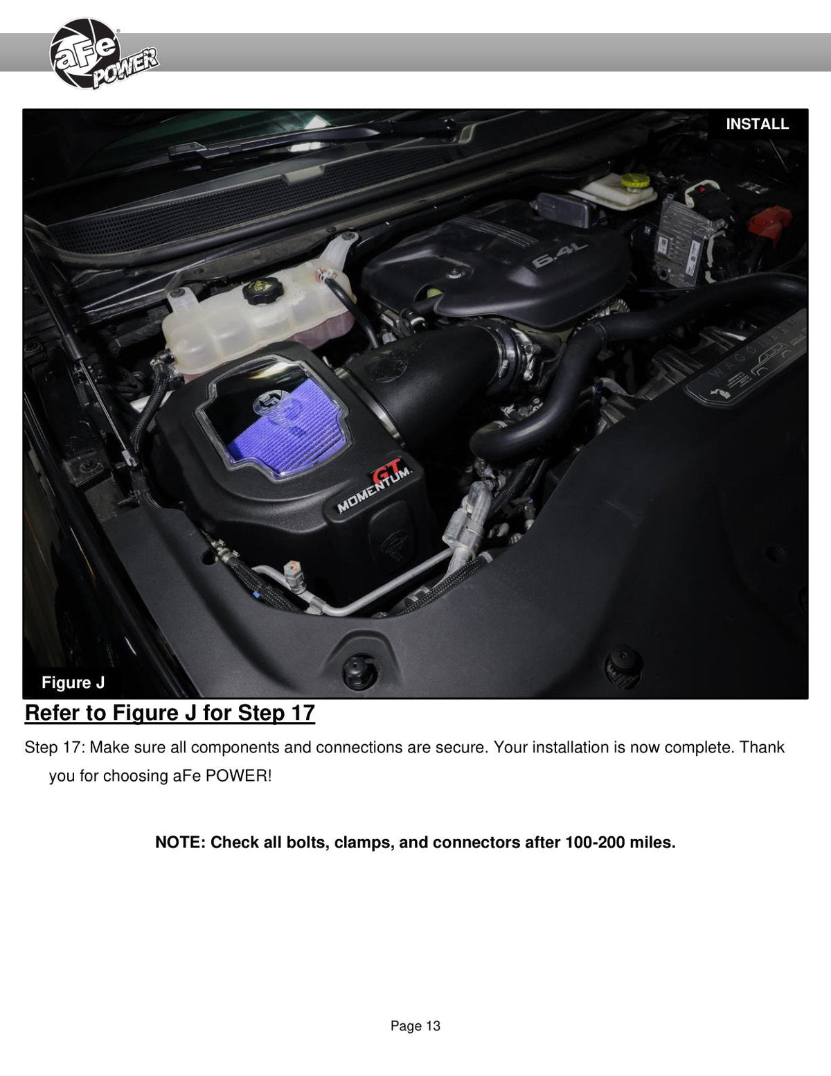 aFe 22-23 Jeep Grand Wagoneer (WS) V8 6.4L Momentum GT Cold Air Intake System w/ Pro DRY S Filter
