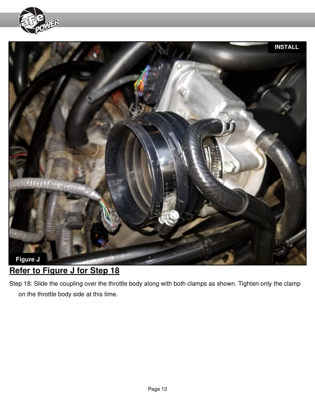 aFe 07-21 Toyota Tundra V8-5.7L w/ Magnuson Supercharger Momentum GT CAIS w/ Pro DRY S Filter