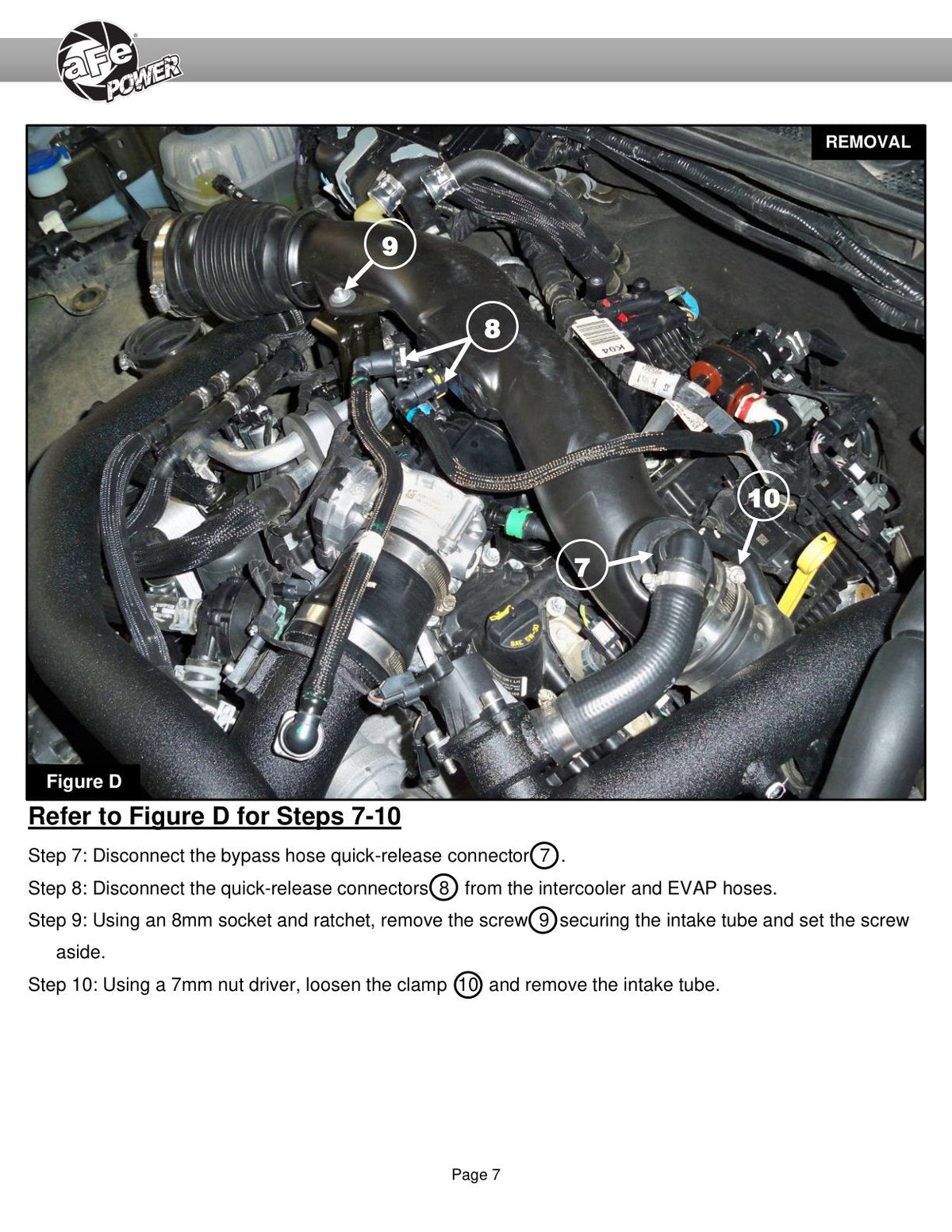 aFe Momentum Sealed Intake Ford Ranger Raptor 24-25 V6-3.0L (tt)