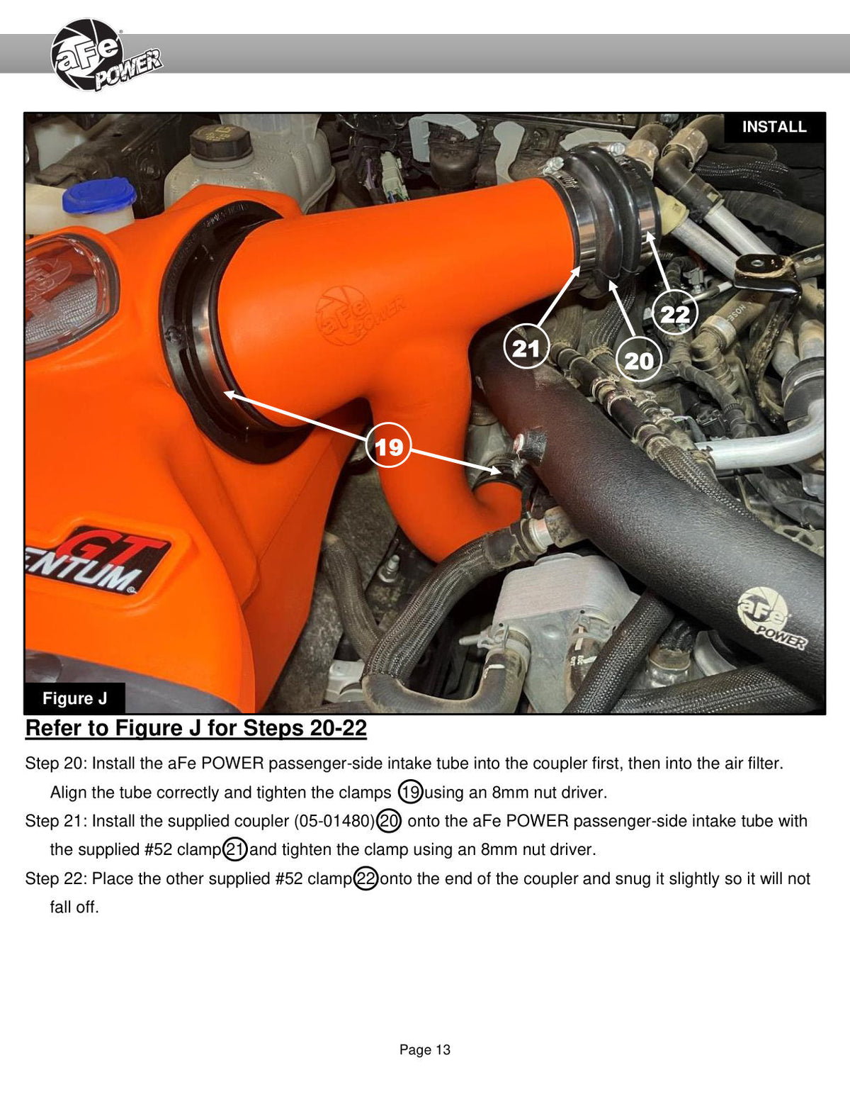 aFe Momentum Sealed Intake Ford Ranger Raptor 24-25 V6-3.0L (tt)