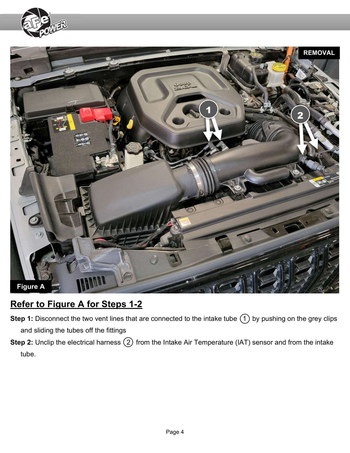 aFe Momentum Sealed Intake w/ Pro DRY S Jeep Wrangler 4xe (JL) 24-25 L4-2.0L (t) Hybrid
