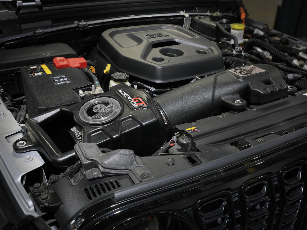 aFe Momentum Sealed Intake w/ Pro DRY S Jeep Wrangler 4xe (JL) 24-25 L4-2.0L (t) Hybrid