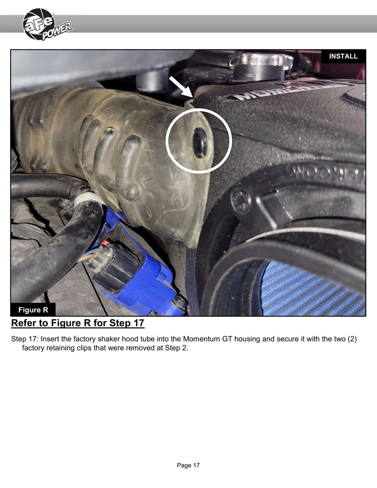 aFe 11-23 Dodge Challenger V8 5.7L Momentum GT Cold Air Intake System w/ Pro DRY S Filter