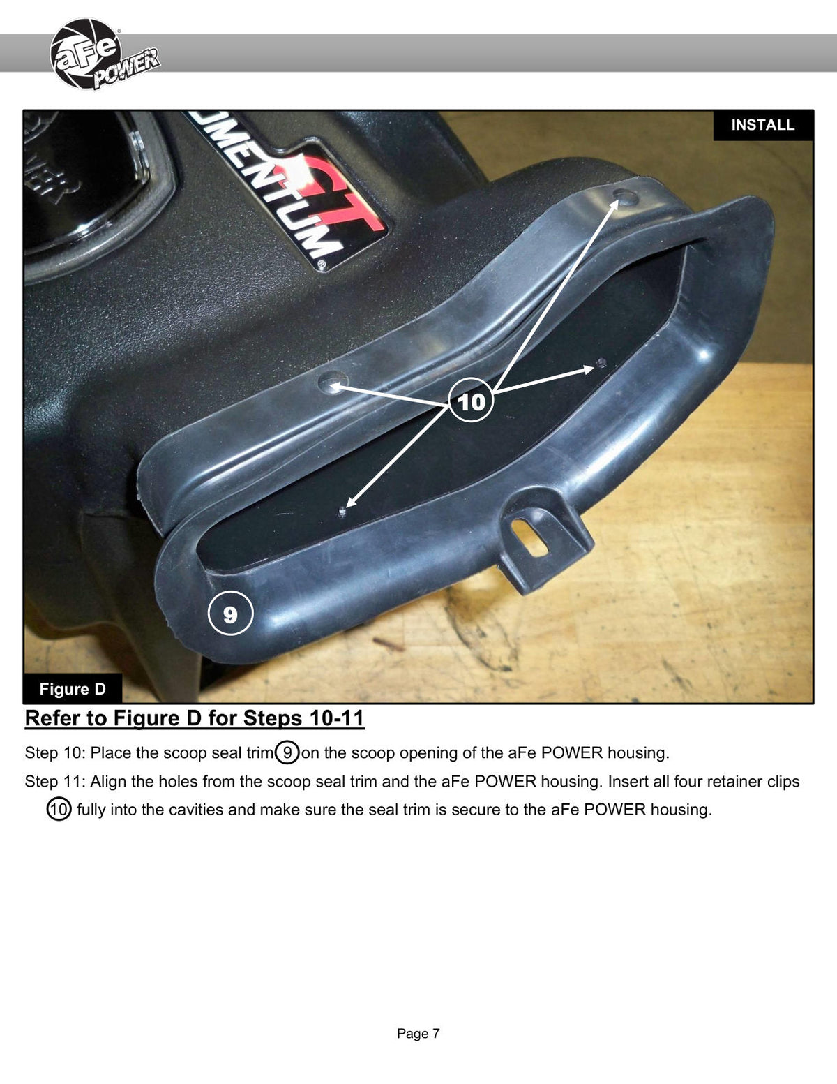 aFe 2023+ Ford F-250/F-350 V8-7.3L Momentum GT Pro DRY S Intake System