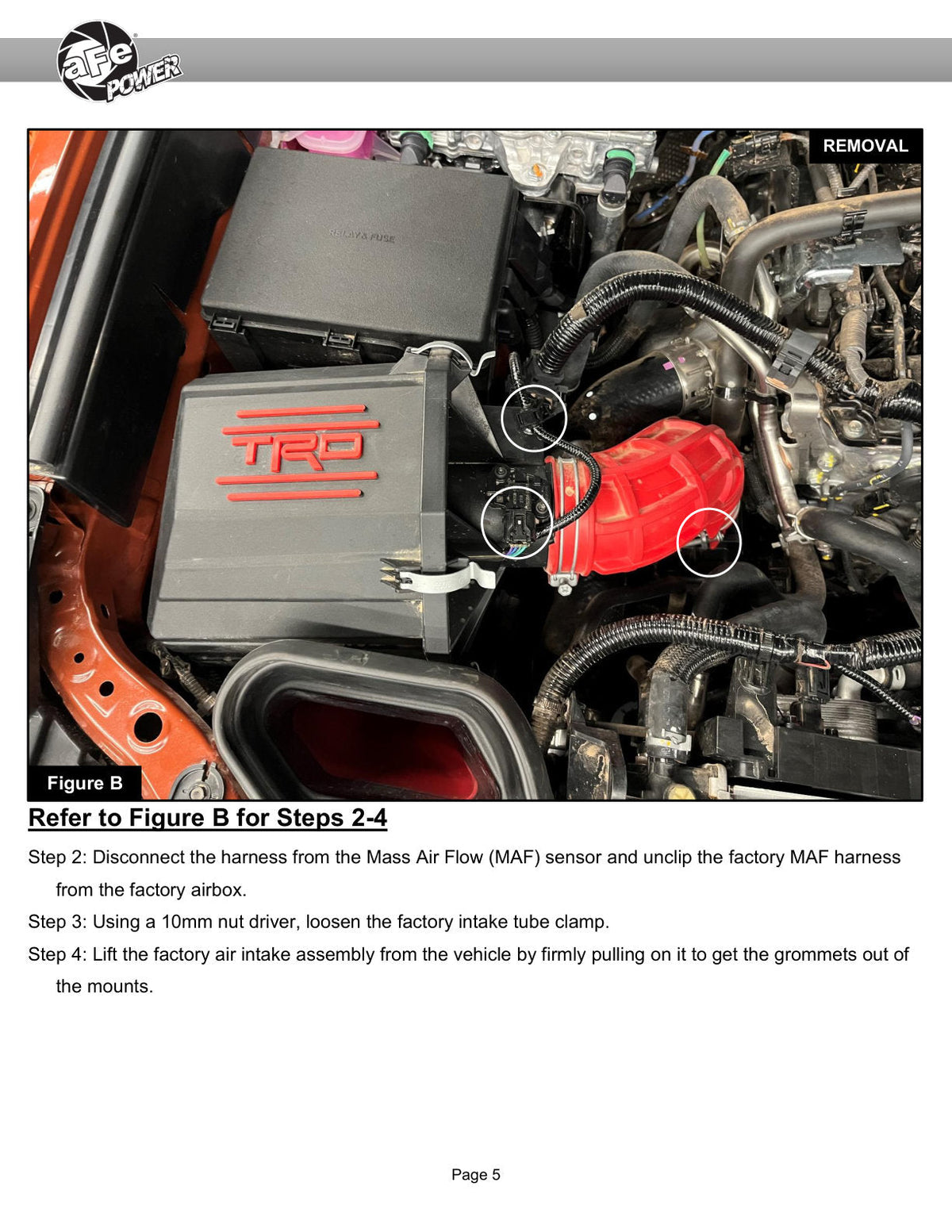 aFe Toyota Tacoma TRD Pro 24-26 / 4R TRD Pro 25-26 L4-2.4L Momentum GT CAI System w/Pro 5R Filter