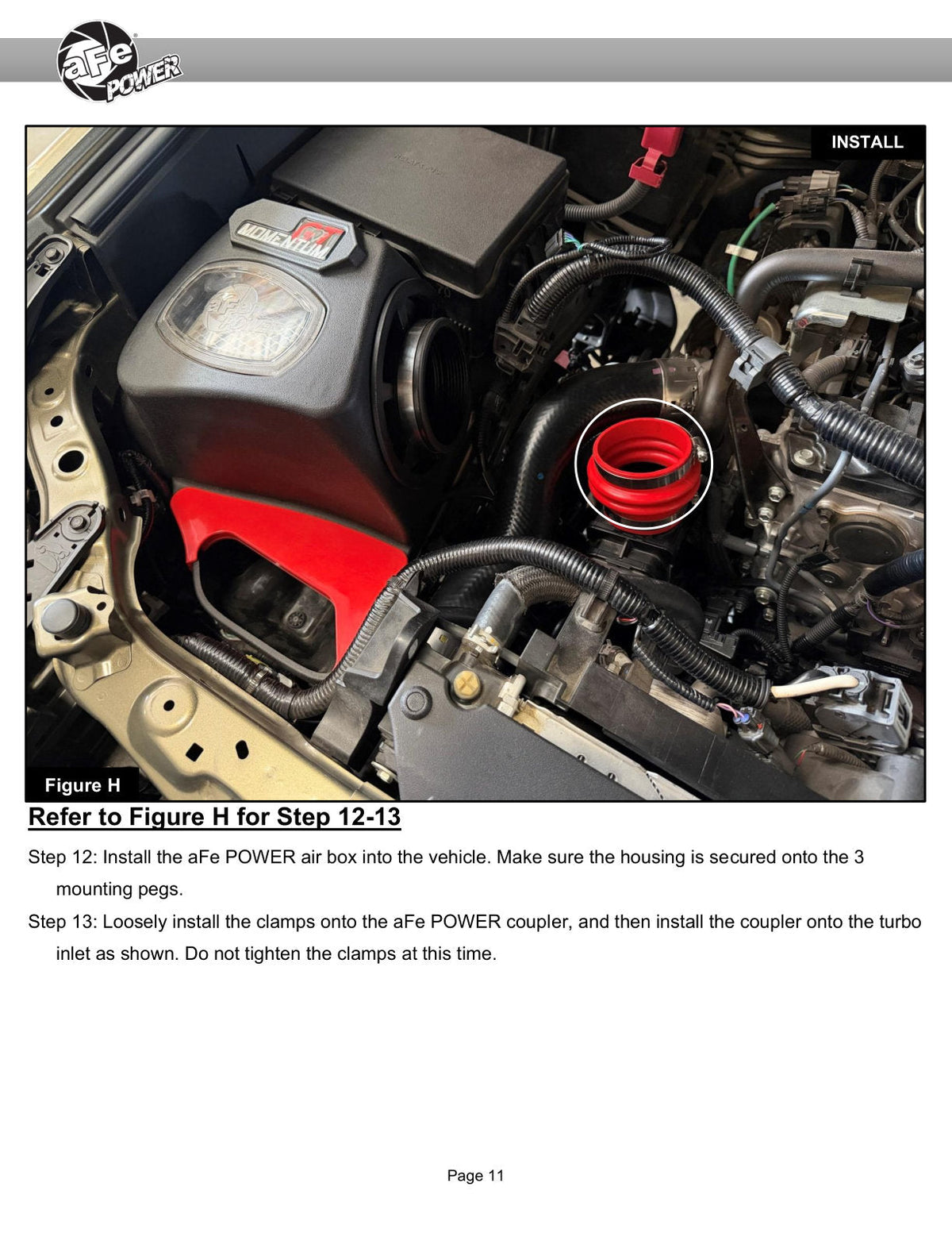 aFe Toyota Tacoma TRD Pro 24-26 / 4R TRD Pro 25-26 L4-2.4L Momentum GT CAI System w/Pro 5R Filter