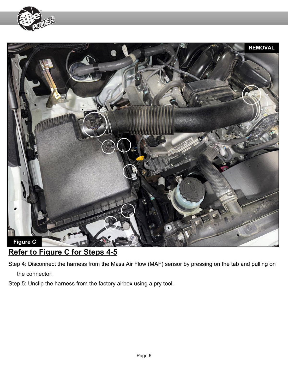 aFe Toyota Hilux 15-25 V6-4.0L Momentum GT Cold Air Intake System w/ Pro 5R Filter