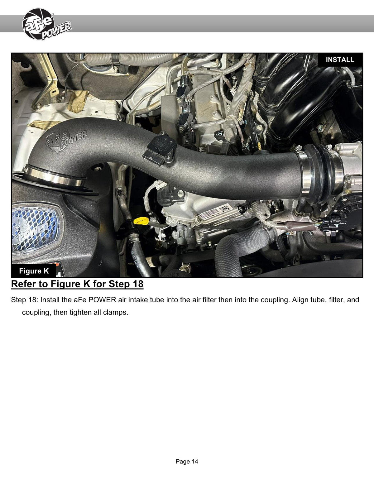 aFe Toyota Hilux 15-25 V6-4.0L Momentum GT Cold Air Intake System w/ Pro 5R Filter