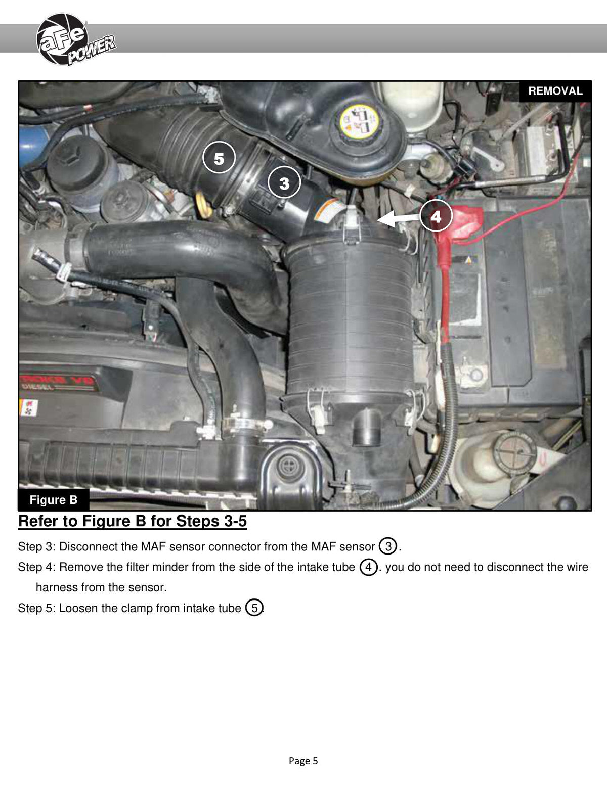 aFe Momentum HD PRO 10R Stage-2 Si Intake 03-07 Ford Diesel Trucks V8-6.0L (td)