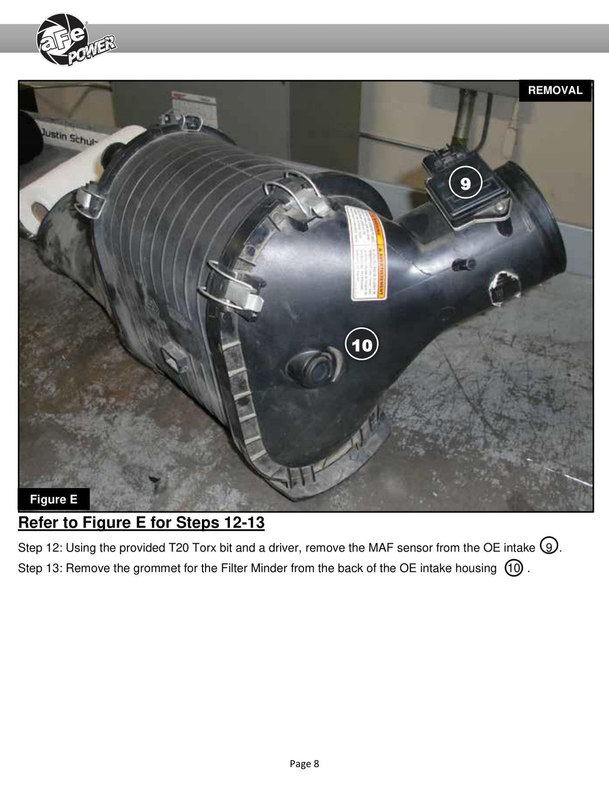 aFe Momentum HD PRO 10R Stage-2 Si Intake 03-07 Ford Diesel Trucks V8-6.0L (td)