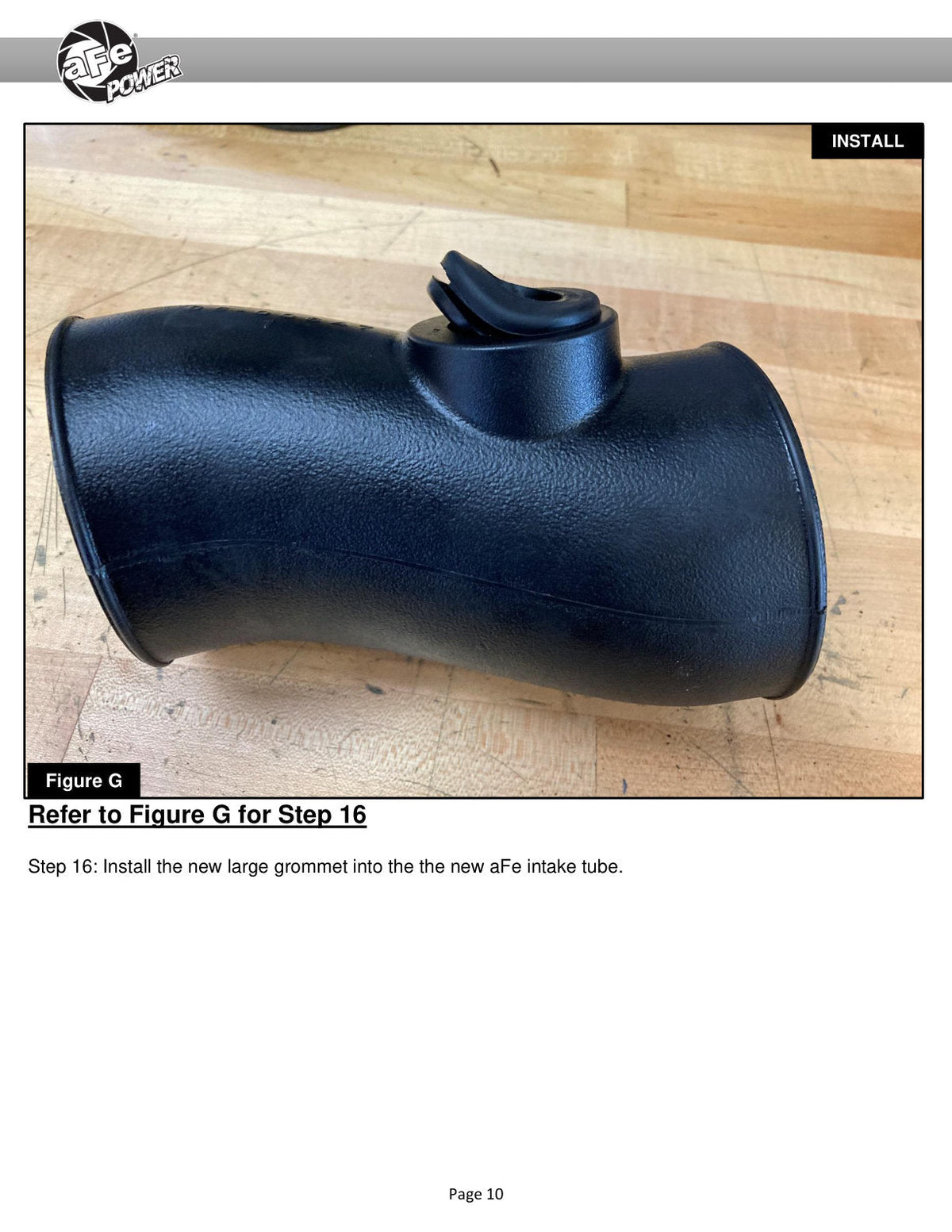 aFe Momentum HD PRO 10R Stage-2 Si Intake 03-07 Ford Diesel Trucks V8-6.0L (td)