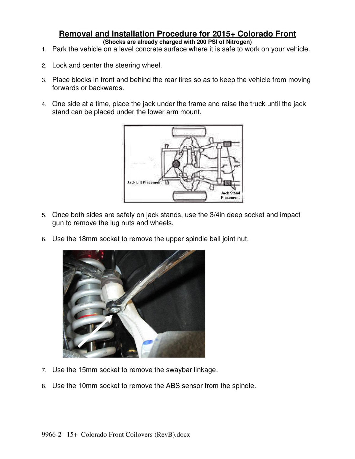 aFe Sway-A-Way 2.5in Front Coil Over Kit 15-17 GM Colorado/Canyon