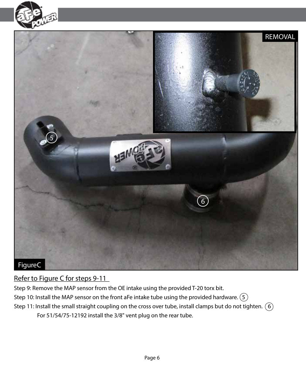 aFe MagnumFORCE Intakes Stage-2 Pro DRY S 11 Ford F-150 V6 3.5L (tt) EcoBoost