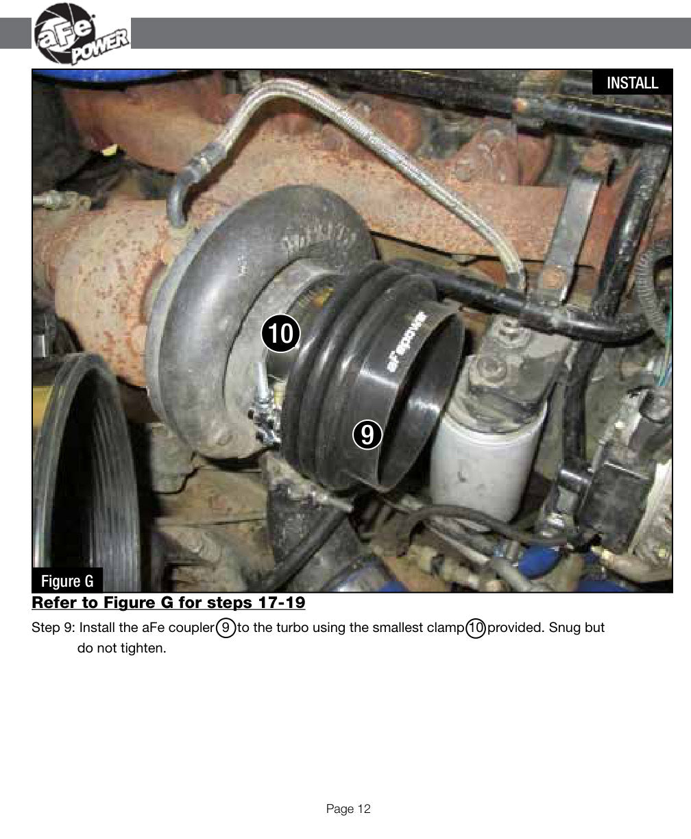 aFe Momentum HD Cold Air Intake System w/ Pro DRY S Filter Dodge Diesel Trucks 94-02 L6-5.9L (td)