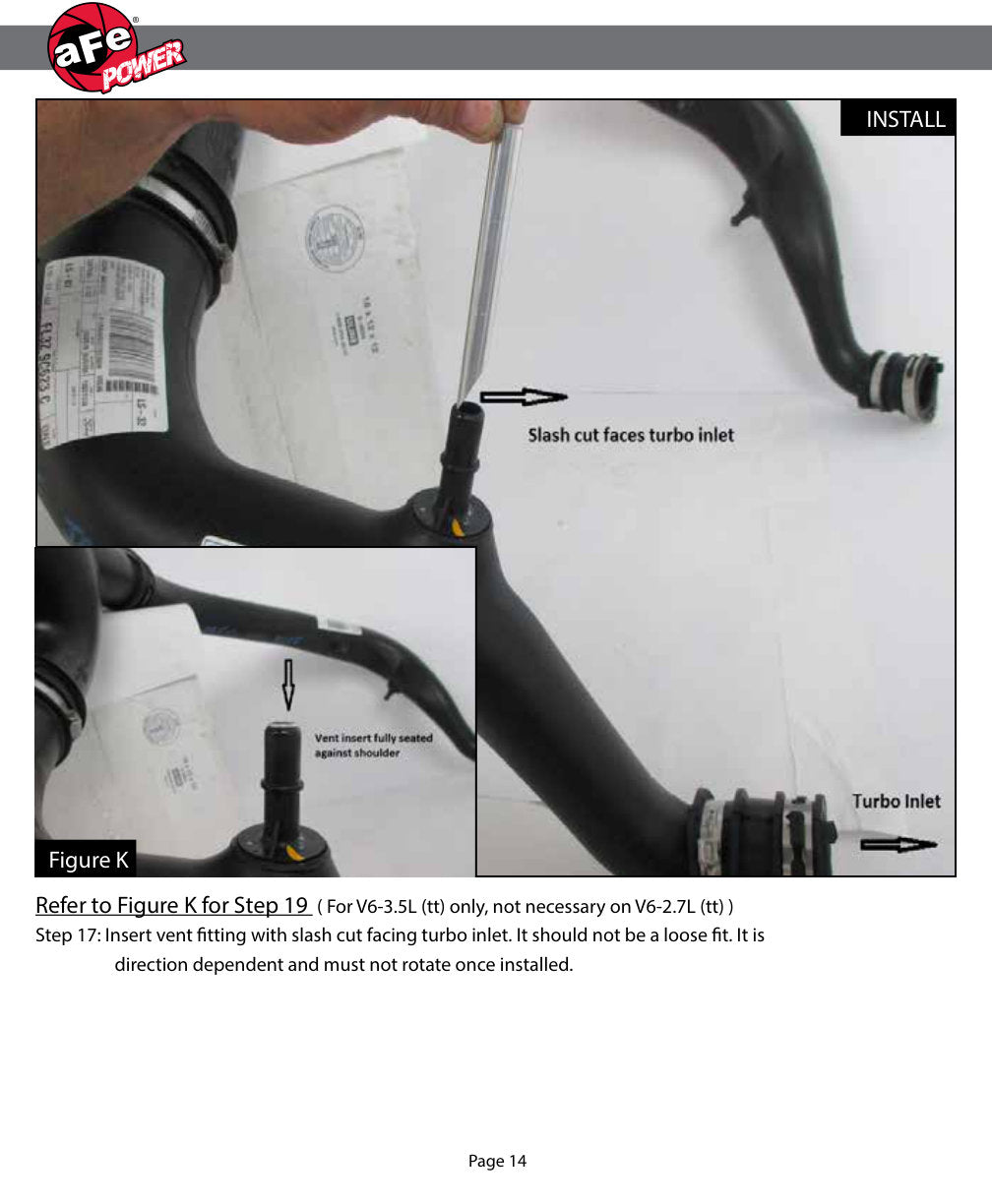 aFe Momentum GT Pro DRY S Intake System 2016 Ford F-150 EcoBoost V6-2.7L/3.5L (tt)