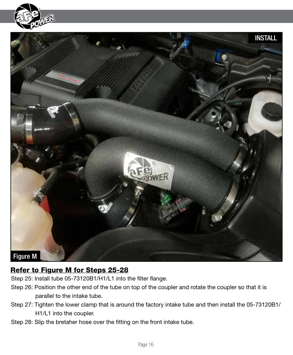 aFe POWER Momentum XP Pro Dry S Intake System 2017 Ford F-150 Raptor V6-3.5L (tt) EcoBoost