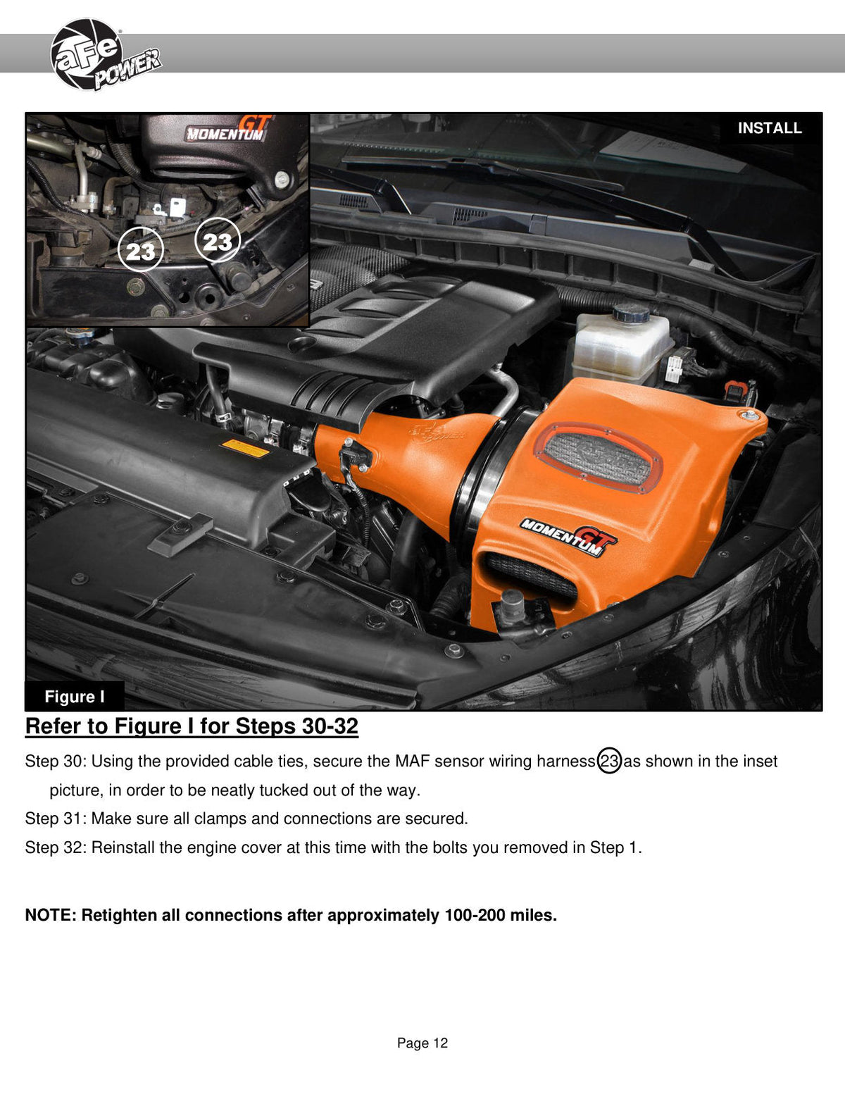 aFe Momentum Sealed Intake Nissan Armada 17-24/ Patrol 10-24 (Y62)/Infiniti QX80 14-24/ QX56 11-13