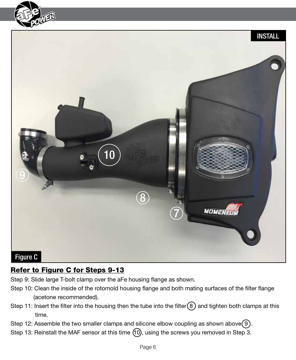 aFe Momentum GT PRO DRY S Stage-2 Intake System 10-15 Nissan Patrol 5.6L V8