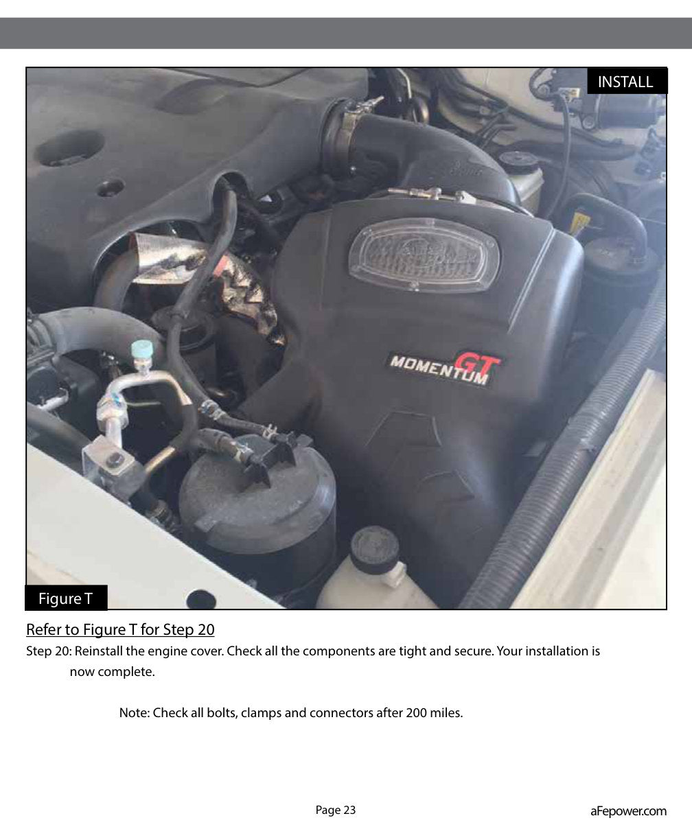 aFe POWER Momentum GT Pro Dry S Cold Air Intake 2017 Nissan Patrol (Y61) I6-4.8L
