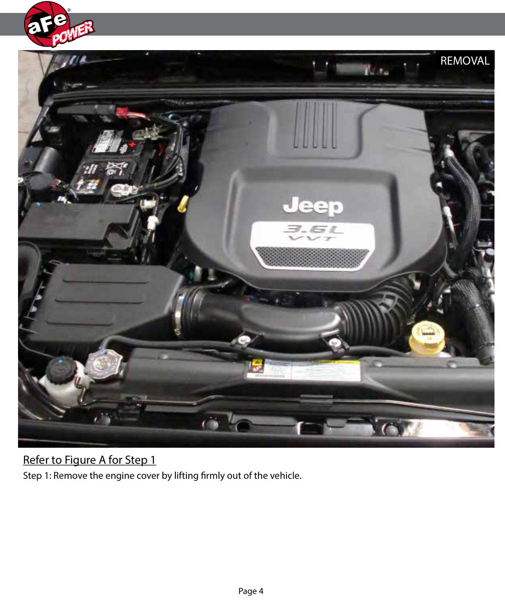 aFe Momentum GT Pro DRY S Cold Air Intake System 12-18 Jeep Wrangler JK V6 3.6L