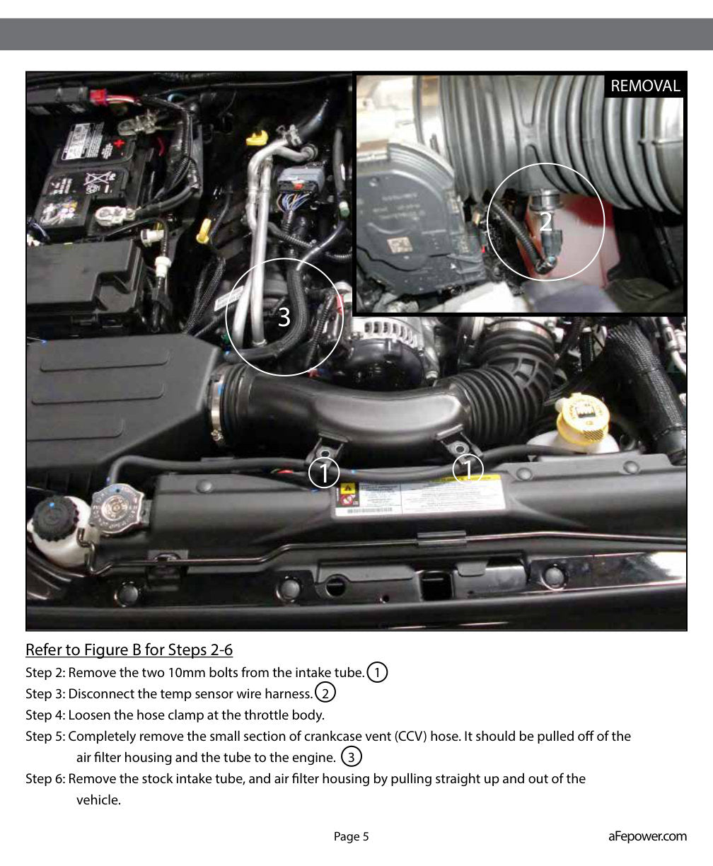 aFe Momentum GT Pro DRY S Cold Air Intake System 12-18 Jeep Wrangler JK V6 3.6L