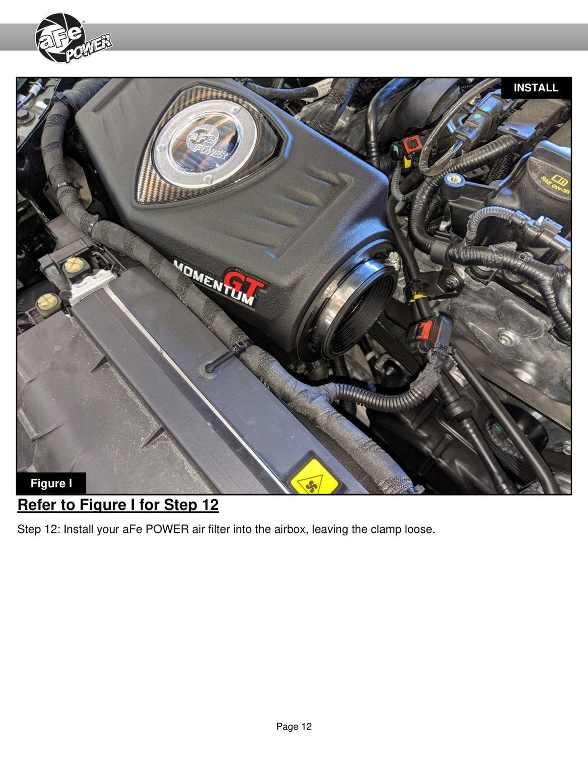 aFe POWER Momentum GT Pro Dry S Intake System 17-21 Alfa Romeo Giulia L4-2.0L (t)