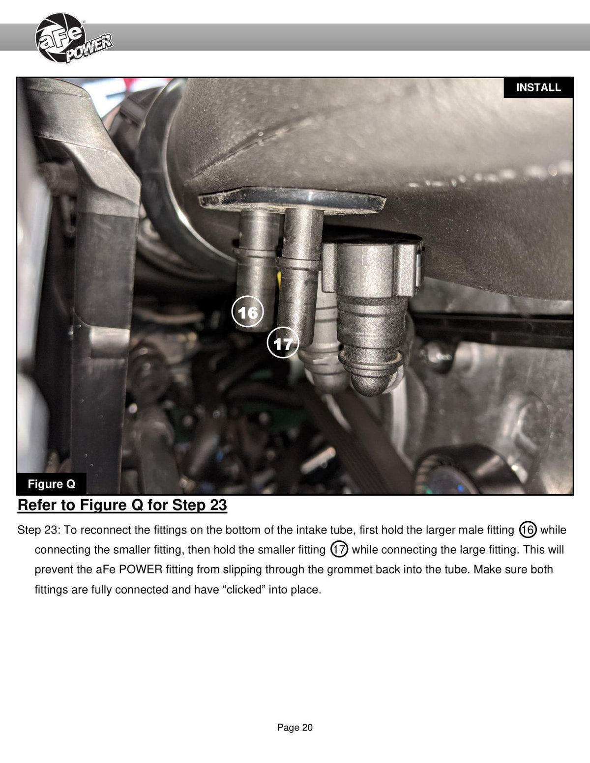aFe POWER Momentum GT Pro Dry S Intake System 17-21 Alfa Romeo Giulia L4-2.0L (t)