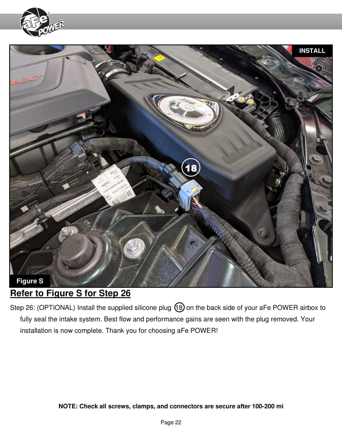 aFe POWER Momentum GT Pro Dry S Intake System 17-21 Alfa Romeo Giulia L4-2.0L (t)