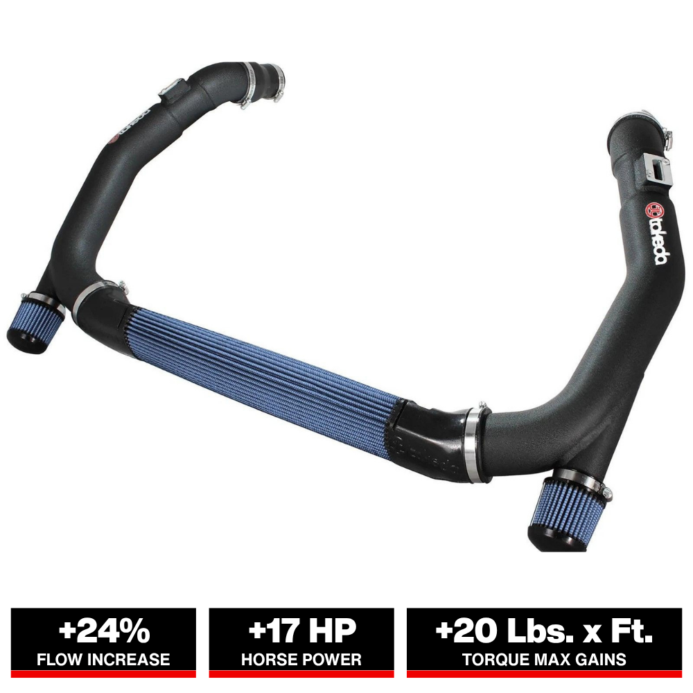 aFe Takeda Air Intake System Stage-2 PRO 5R 09-14 Nissan GT-R V6 3.8L (tt) - Black