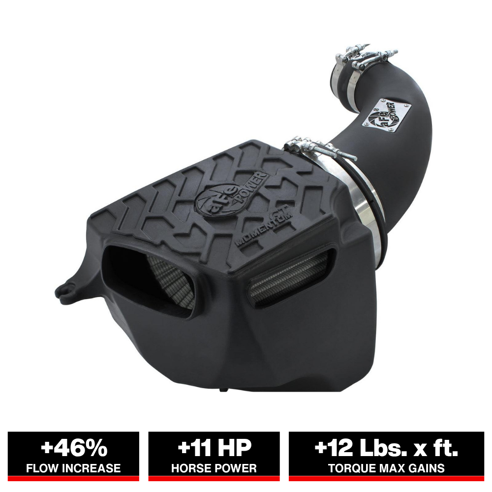 aFe Momentum GT PRO DRY S Stage 2 Si Intake 07-11 Jeep Wrangler JK V6 3.8L