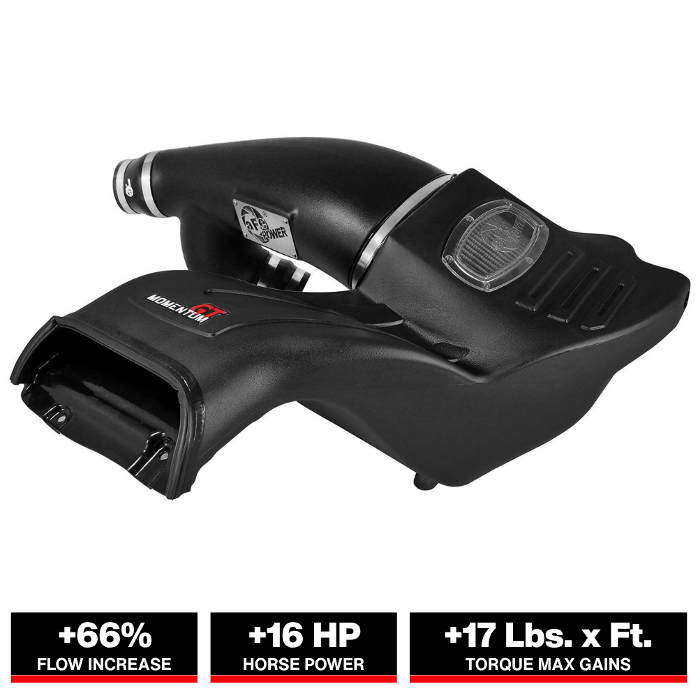 aFe Momentum GT Pro DRY S Intake System 2016 Ford F-150 EcoBoost V6-2.7L/3.5L (tt)