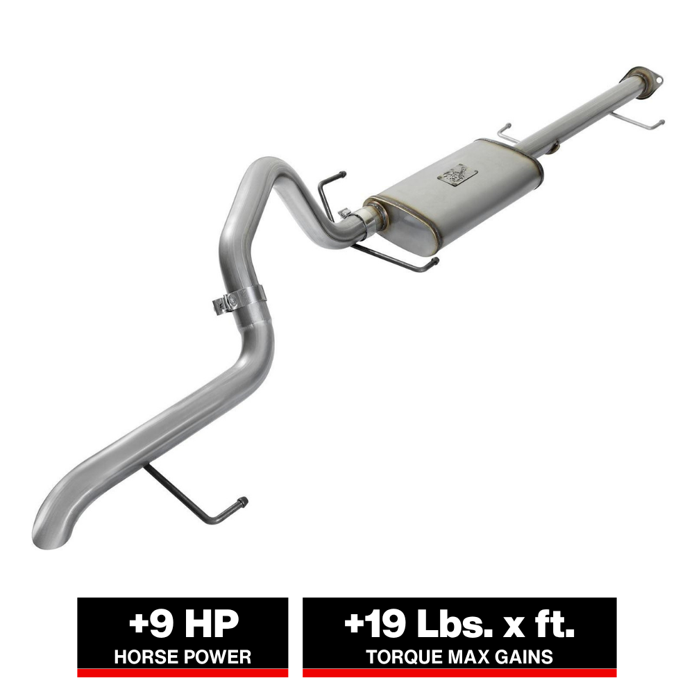 aFe MACH Force-Xp 2.5in SS Cat-Back Hi-Tuck RB Exhaust System 07-14 Toyota FJ Cruiser
