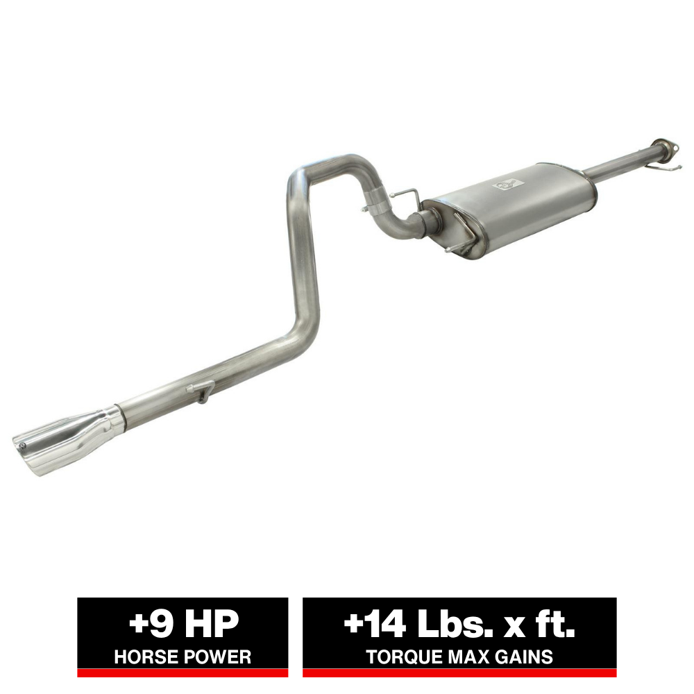 aFe MachFORCE XP Cat-Back 05-09 Lexus GX470 V8 4.7L 409SS w/ Oval Polished Tips Exhaust System