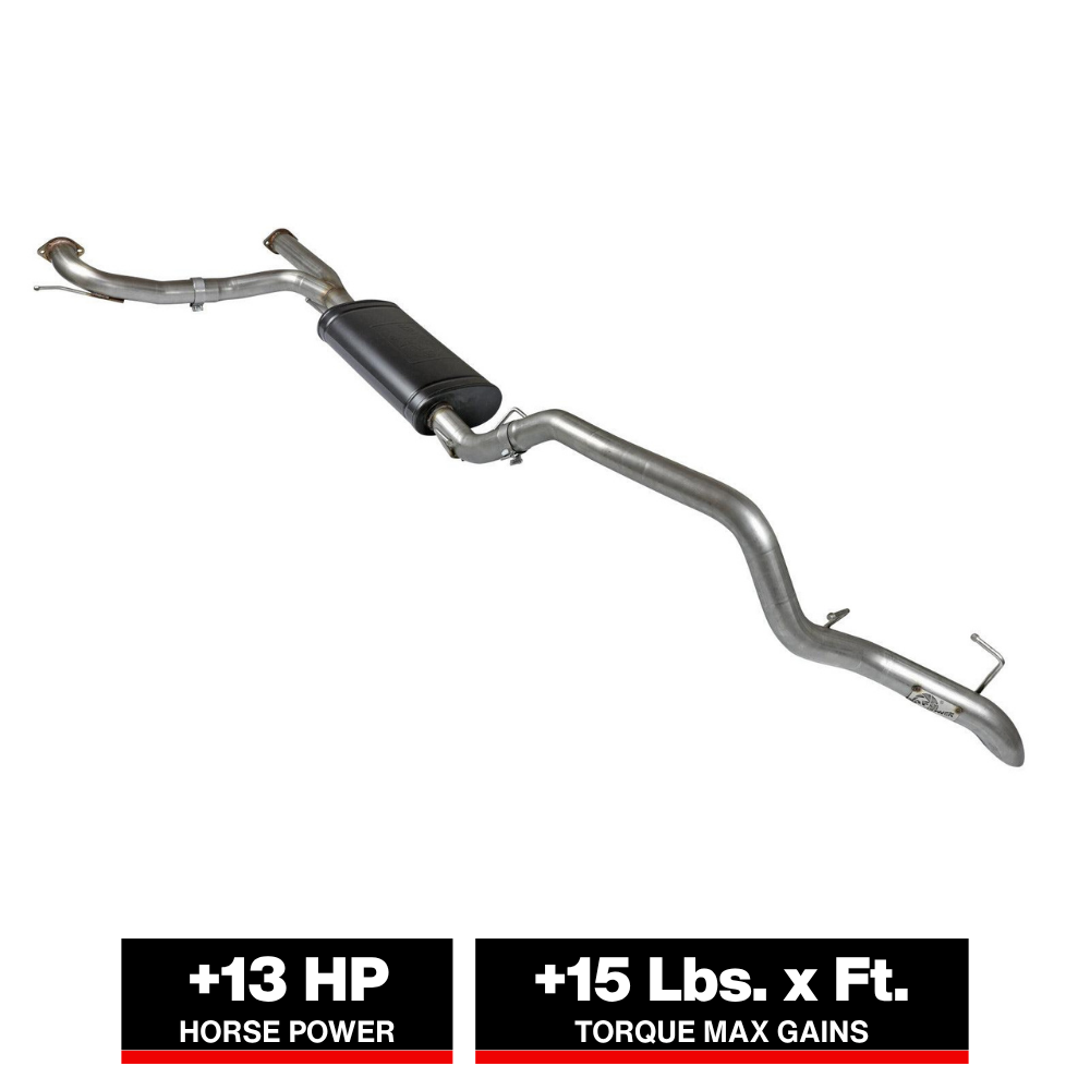 aFe MACHForce XP 3in Hi-Tuck 304 SS Cat Back Exhaust 2010-2017 Nissan Patrol (Y62) V-5.6L (400 hp)