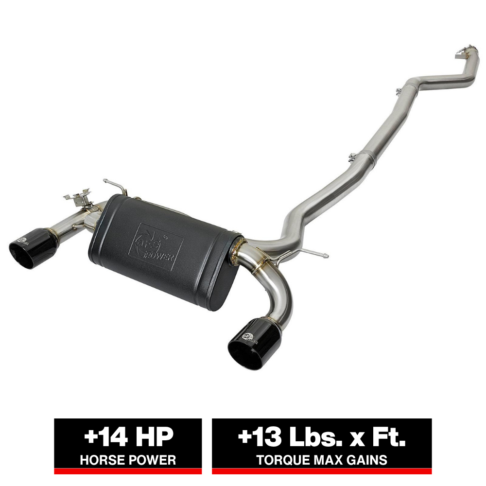 aFe MACH Force-Xp SS Cat-Back Exhaust | BMW 340i/340iX/440i/440iX (16-17) (49-36334-B)